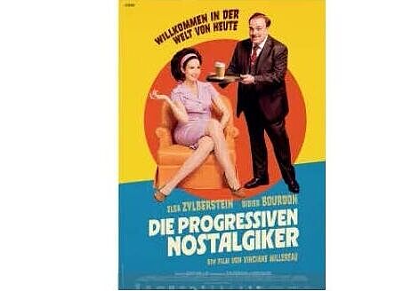Kinofilm-Plakat für die progressiven Nostlgiker