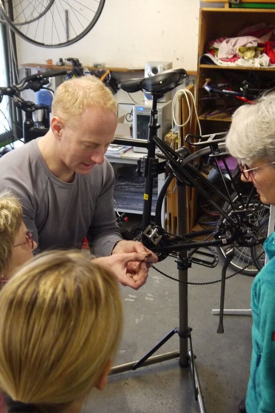 Die Technik des eigenen Fahrrads ist faszinierend und leicht zu verstehen.