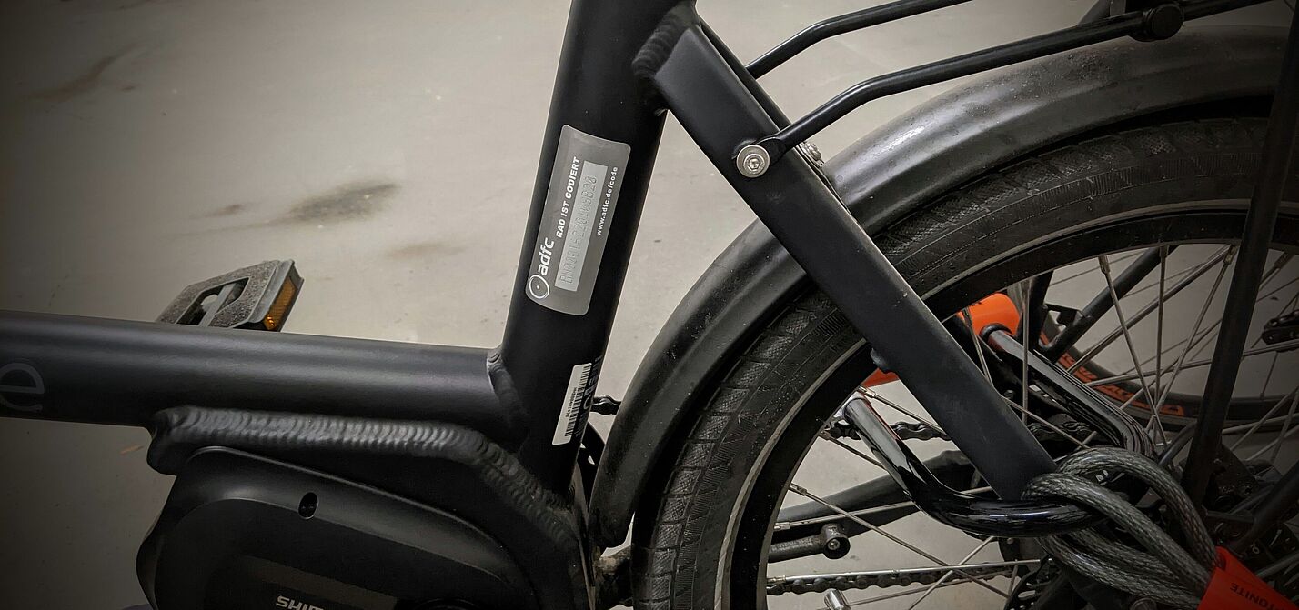 Codiertes Fahrrad Codiertes Fahrrad