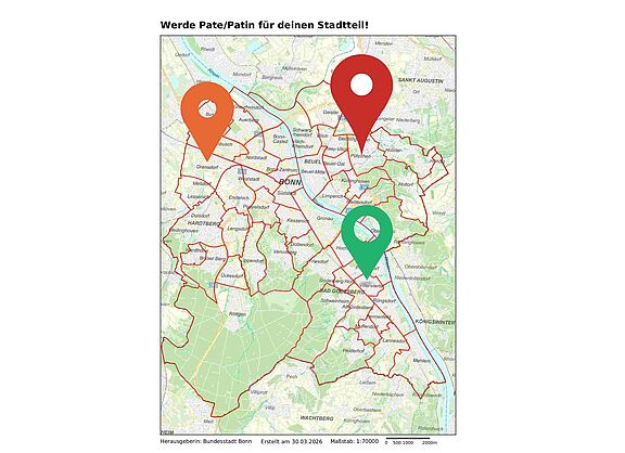 Werbebild für Staftteilpate/Stadtteilpatin