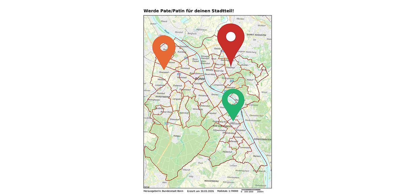 Werbebild für Staftteilpate/Stadtteilpatin