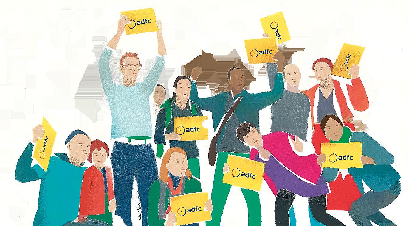Abstimmung Gruppe Illustration